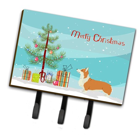 Carolines Treasures Pembroke Corgi Christmas Tree Leash or Key Holder CK3554TH68